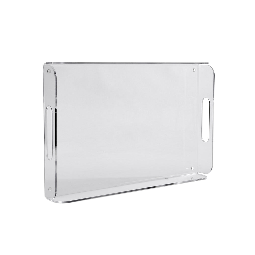 Acrylic Handled Tray - 16.5" x 10.5"_blank