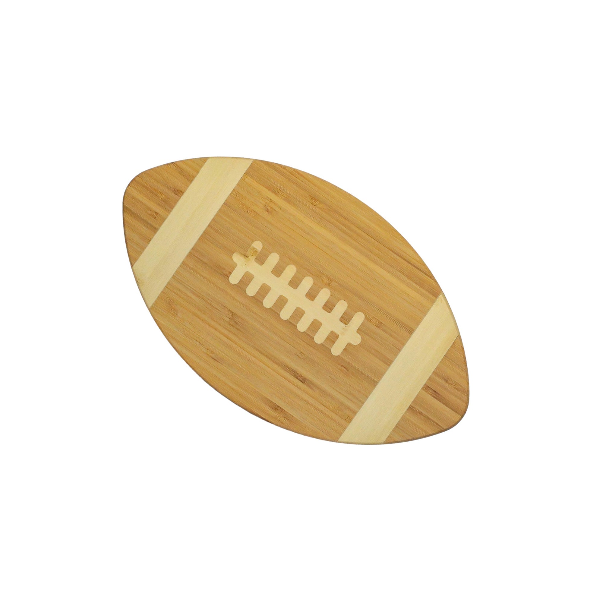 Bamboo Football Cutting Board - 15 x 8.5"