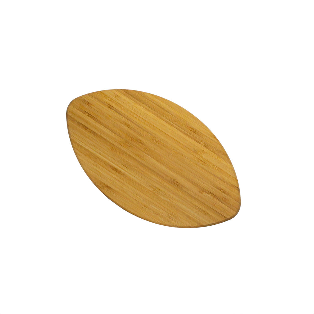 Bamboo Football Cutting Board - 15 x 8.5"
