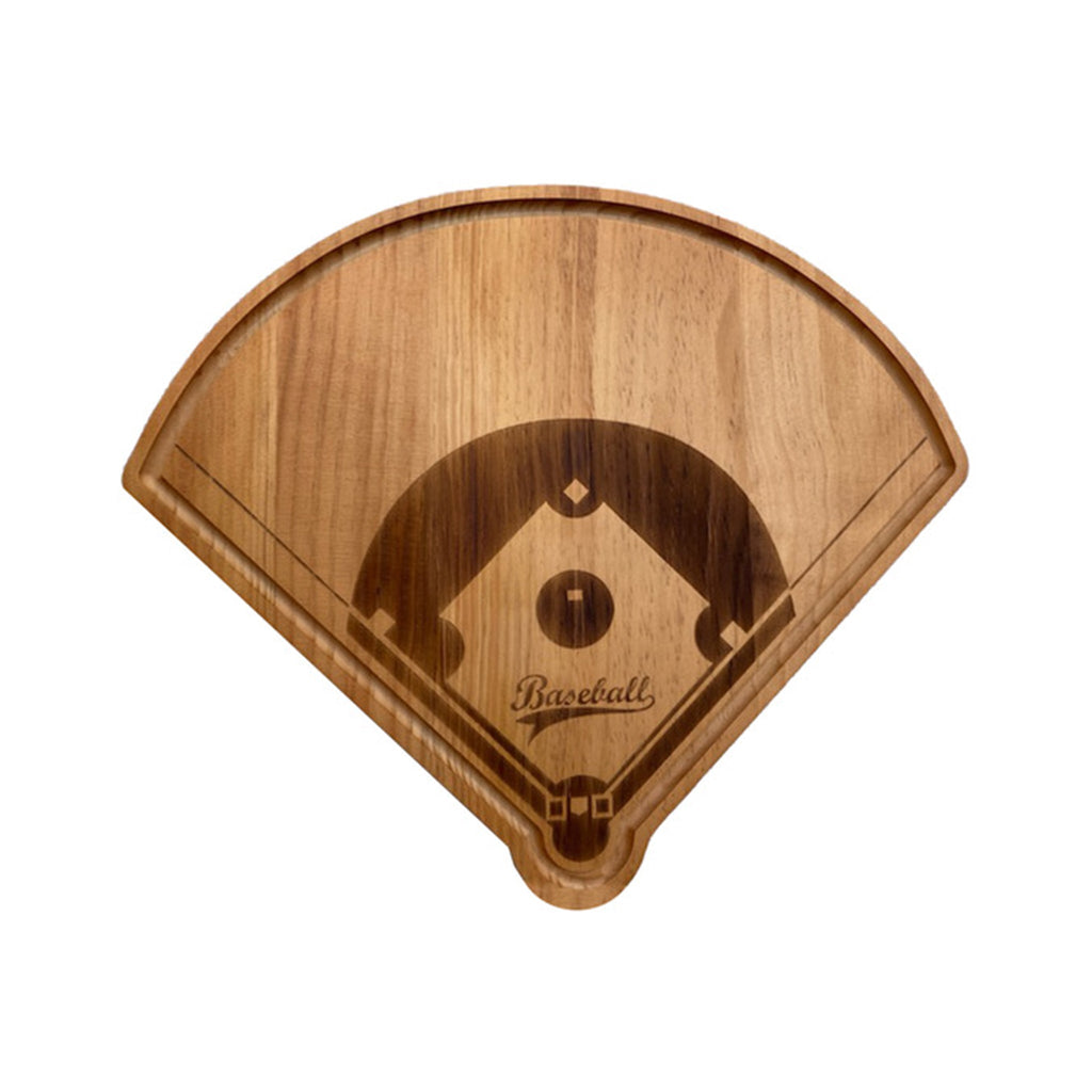 Baseball Diamond Wood Board - 15" x 18"_front
