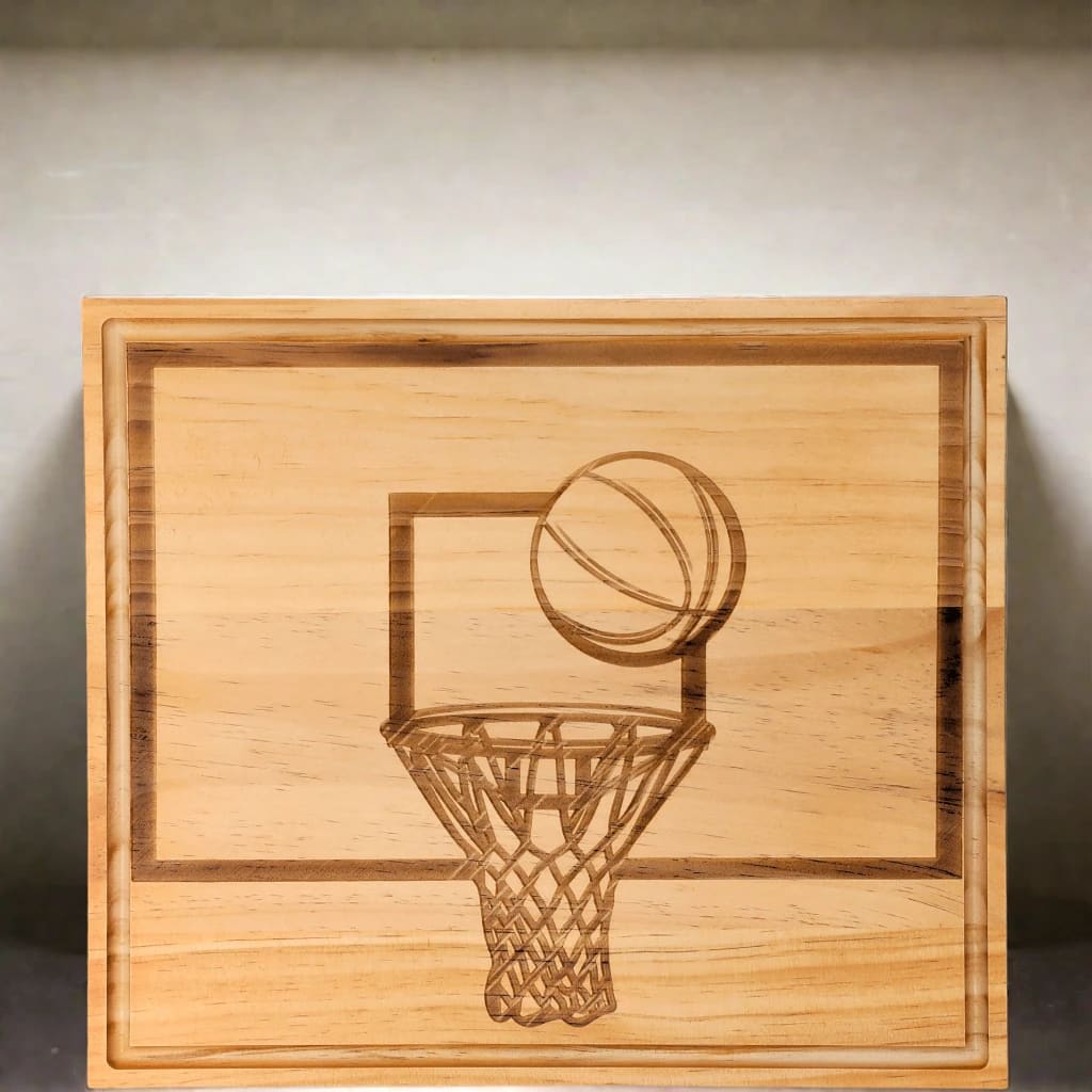 Basketball Backboard Wood Board - 13" x 15"_front