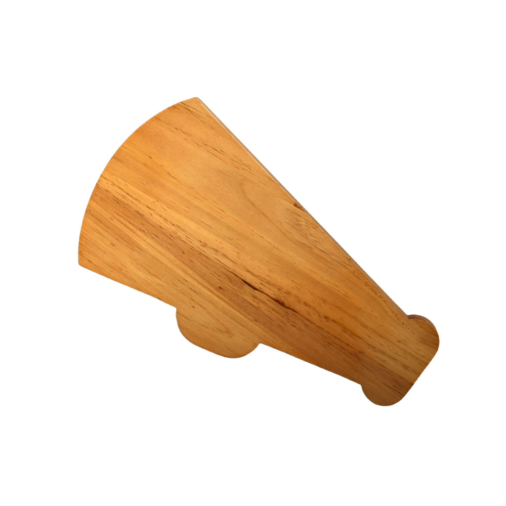 Go Team Megaphone Wood Board - 9.25" x 16"_back