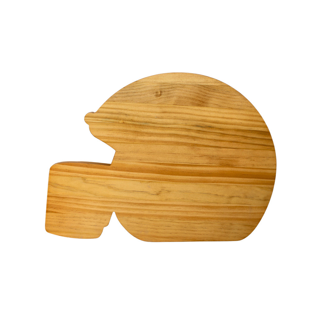 Football Helmet Wood Board - 11" x 15"_back