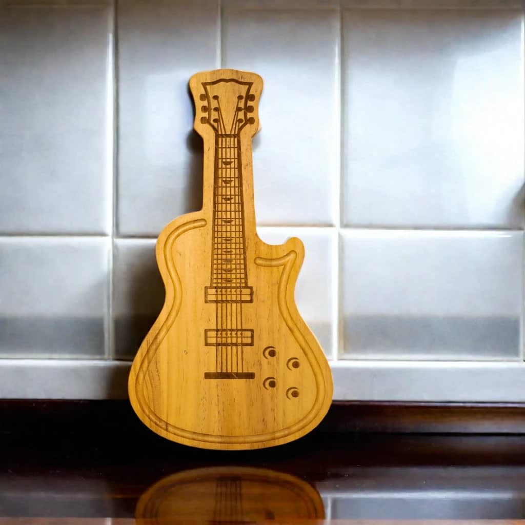 Guitar Wood Board - 9" x 17"_lifestyle