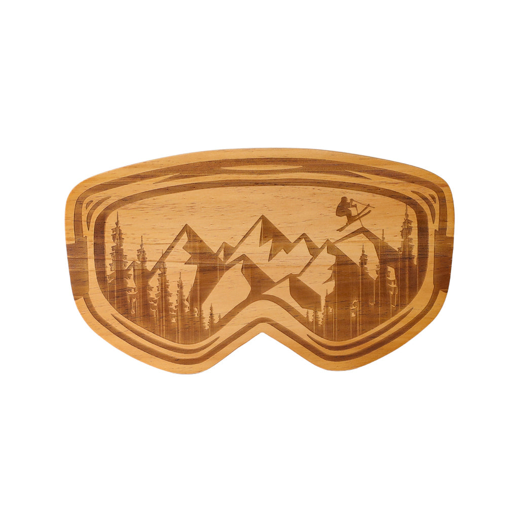 Ski Goggles Wood Board - 15" x 8.75"_1