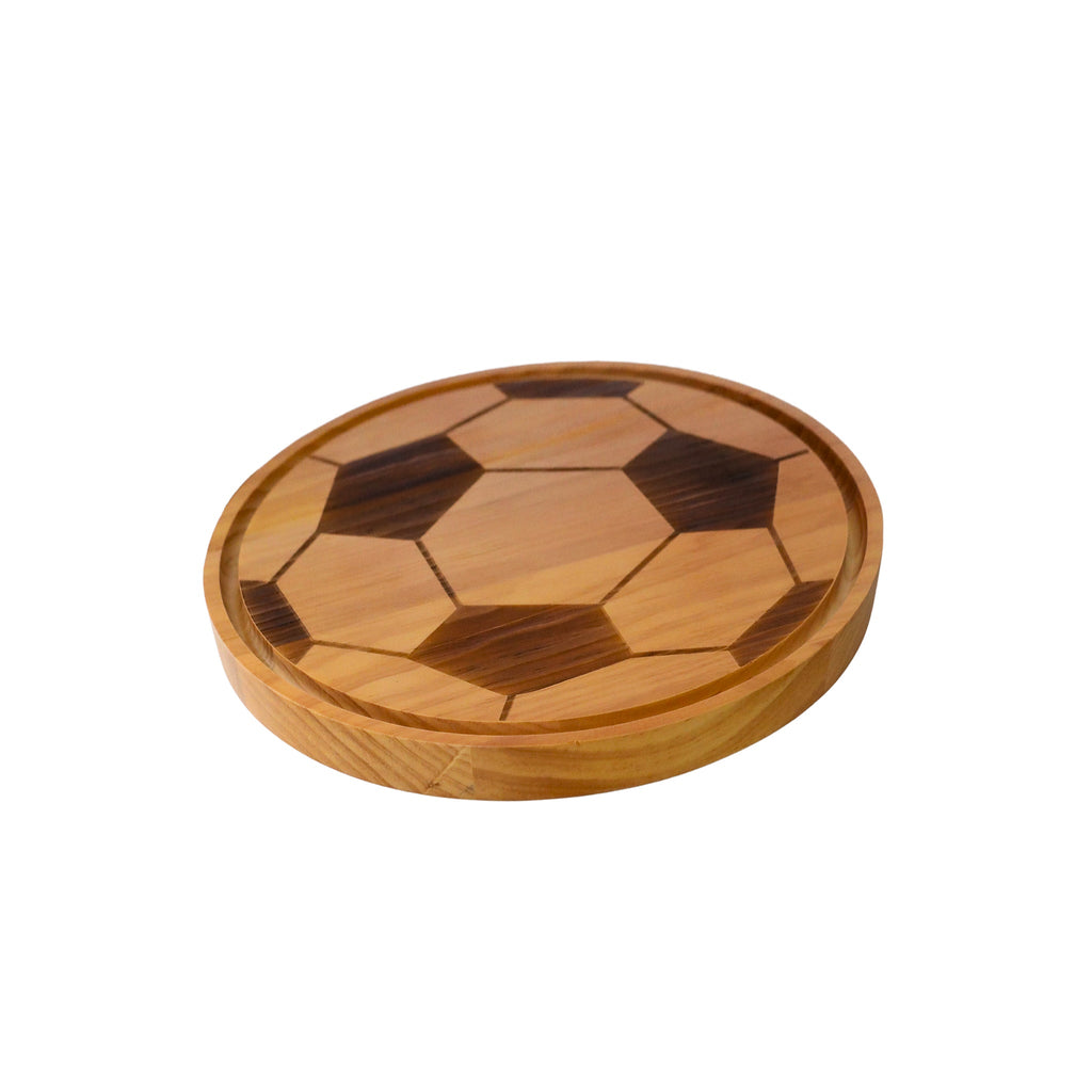 Soccer Ball Wood Board - 13"-2