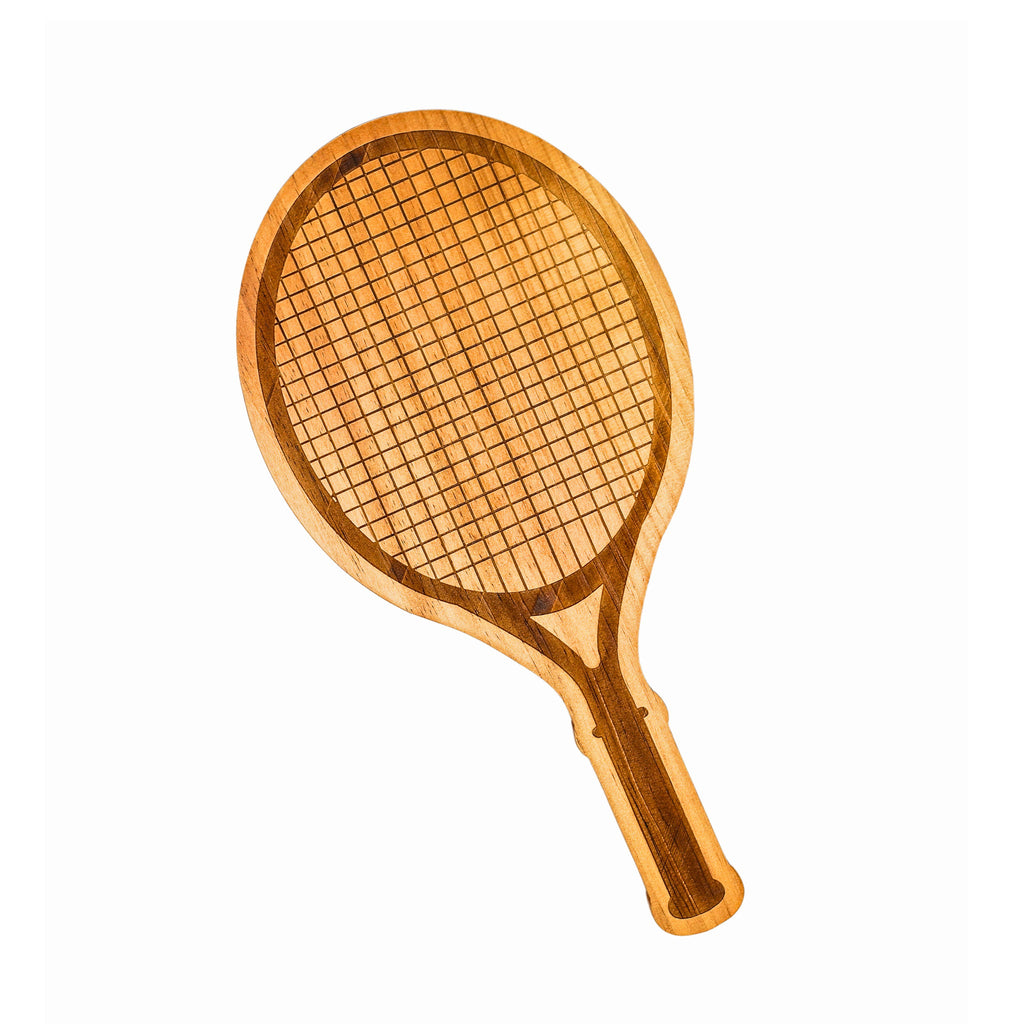 Tennis Racket Wood Board - 9" x 18"_1