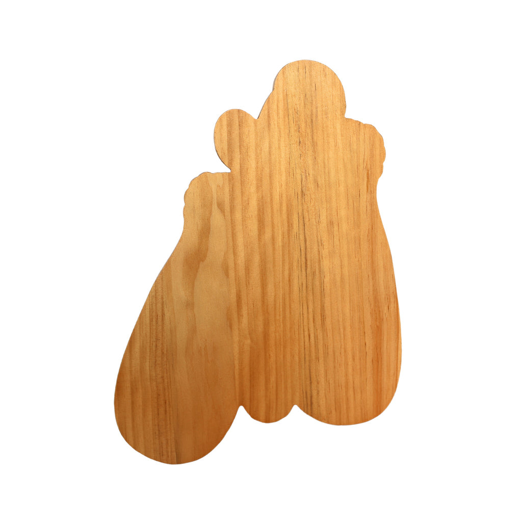 Mittens Wood Board - 10.75" x 15.75"_back