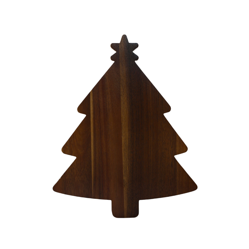 Holiday Tree Acacia Wood Board - 12.75" x 16"_1