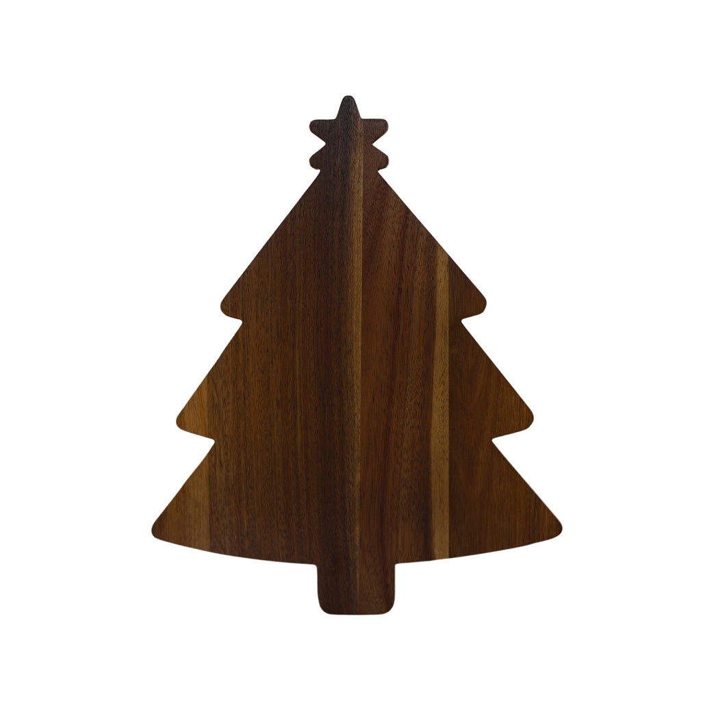 Holiday Tree Acacia Wood Board - 12.75" x 16"_3