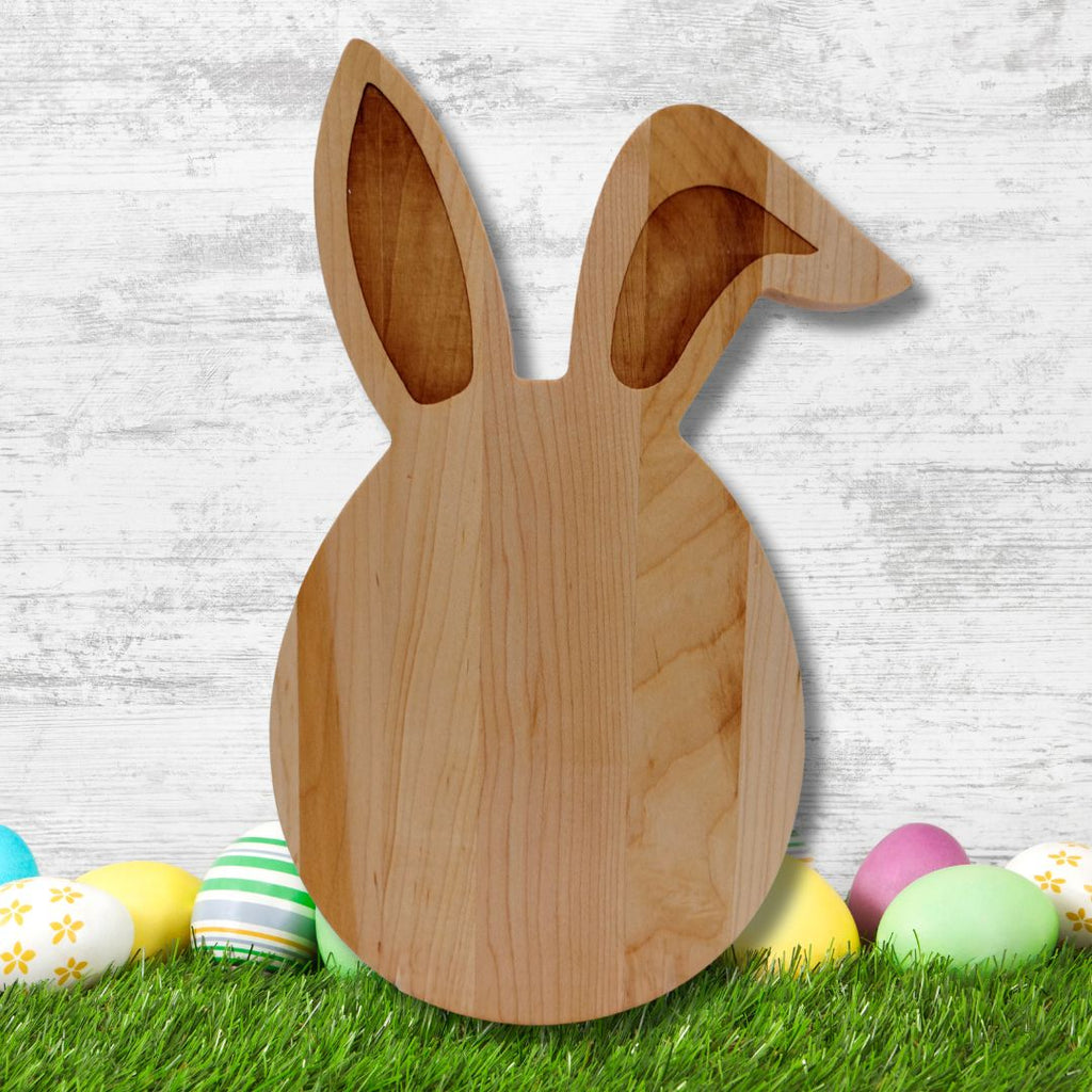 Easter Egg with Bunny Ears Wood Board_lifestyle