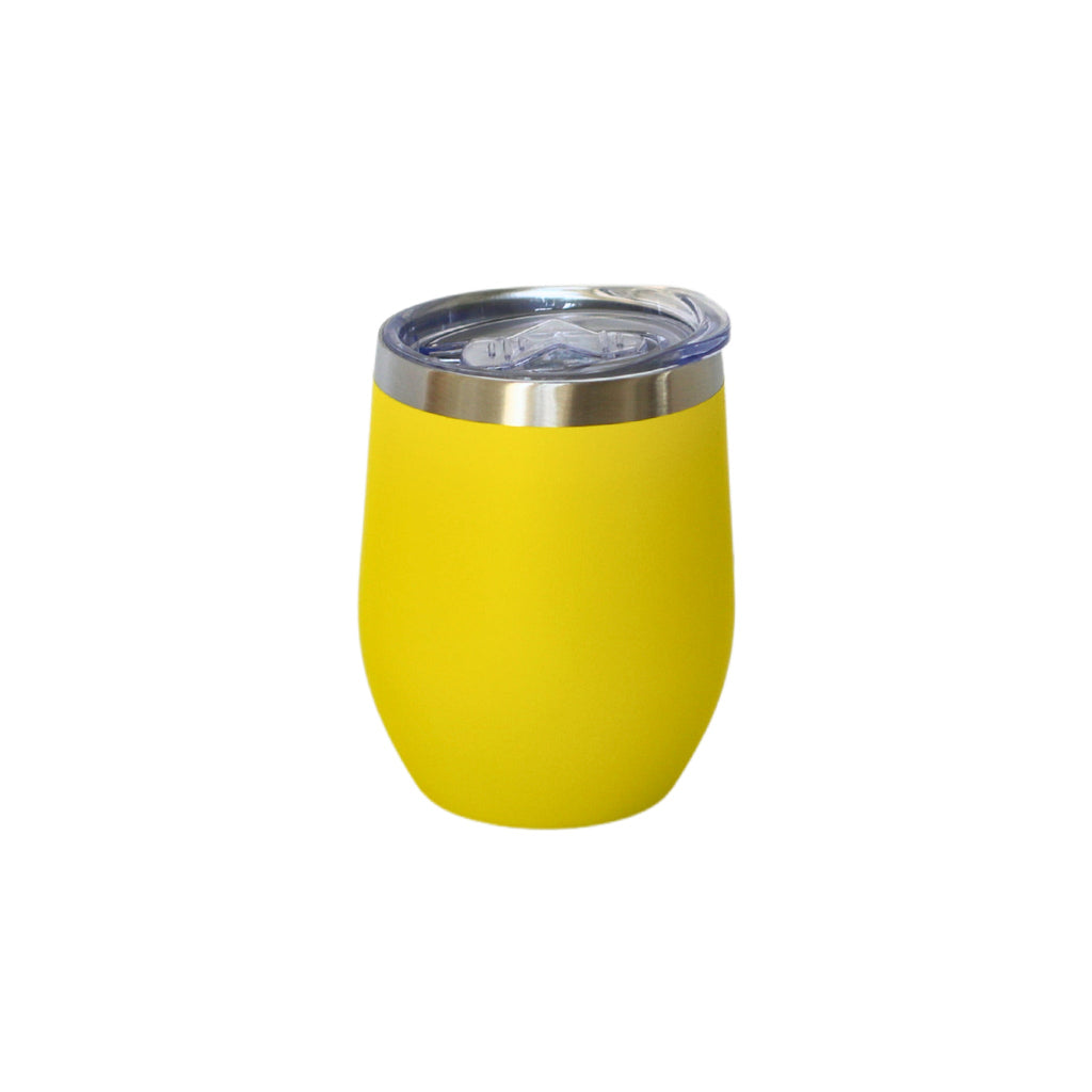12 Oz Stemless Wine Tumbler - Yellow