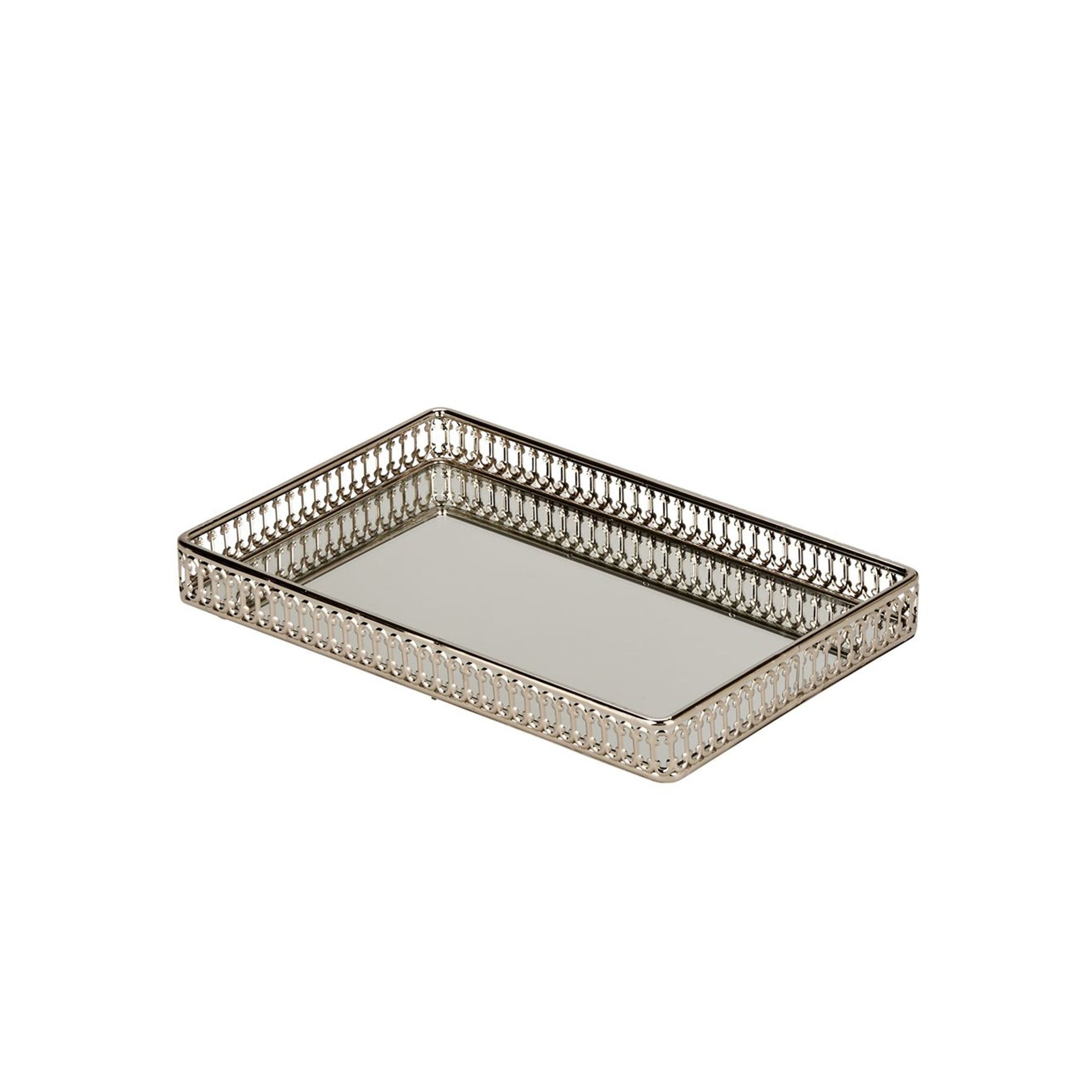 Gallery Tray with Mirror - 11" x 7"