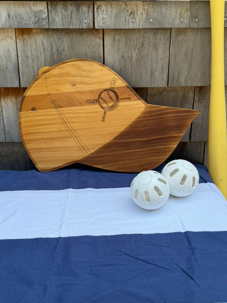Baseball Cap Wood Board - 16" x 10.5"