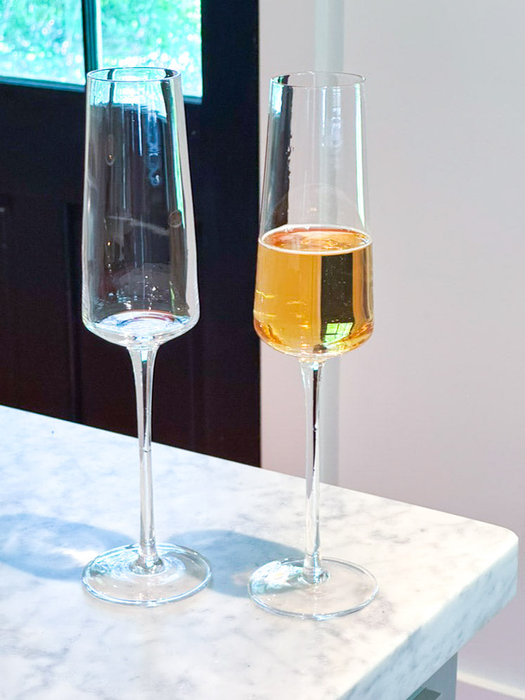 Classic Champagne Flutes Set - 9 oz