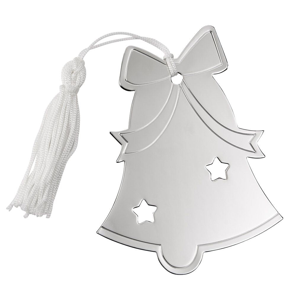 Bell Ornament W/white Tassel