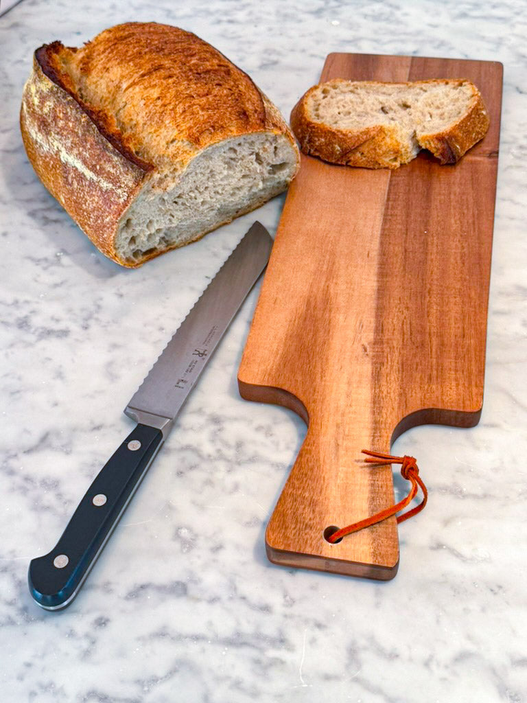 Acacia Wood Handled Bread Board