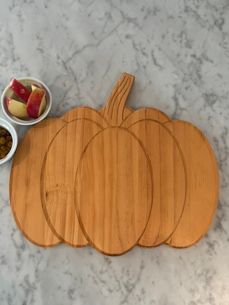 Pumpkin Wood Board - 13.5" x 15"